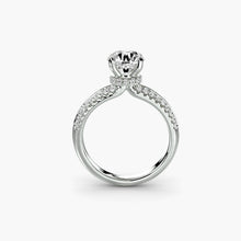 Solitaire with Pavé