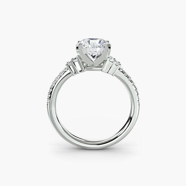 Solitaire with Pavé 4