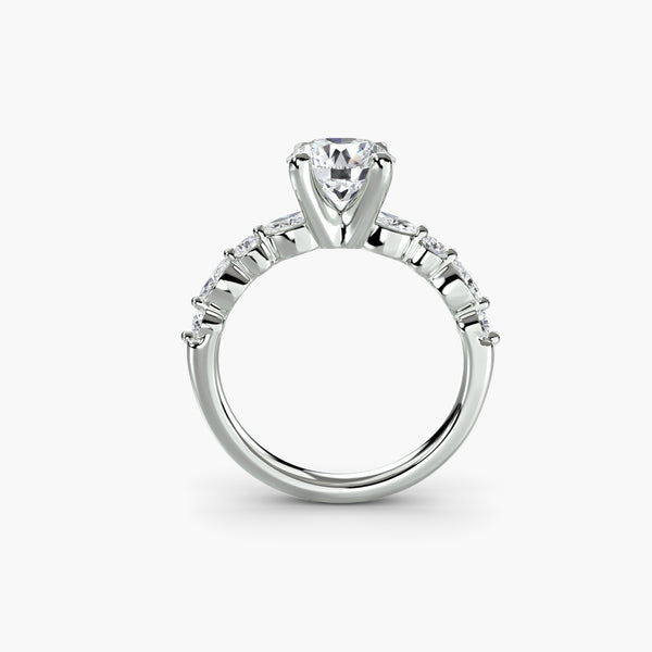 Solitaire with Eternity Pavé 2
